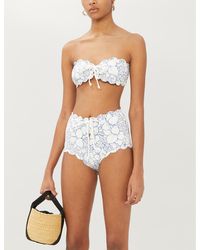 Marysia Swim Antibes Floral-pattern Bikini Top - Multicolour