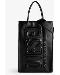 DIESEL - Dsl 3d Faux-leather Shopper Bag - Lyst