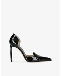 Tom Ford - Eva D'Orsay 105 Patent-Leather Heeled Pumps - Lyst