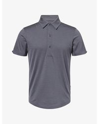 Orlebar Brown - Sebastia Tailored-Fit Merino-Wool Jersey Polo Shirt - Lyst
