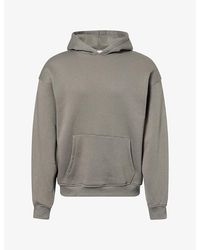 Skims - Fleece Lounge Relaxed Cotton-Jersey Hoody - Lyst