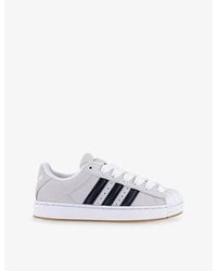 adidas - Superstar Suede Trainers - Lyst