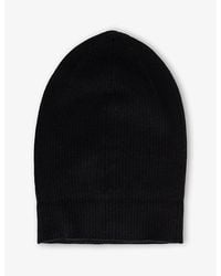 Rick Owens - Ribbed Wool Beanie - Lyst