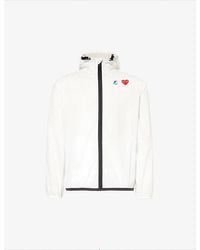 COMME DES GARÇONS PLAY - Comme Des Garçons Play X K-Way Hooded Shell Jacket - Lyst