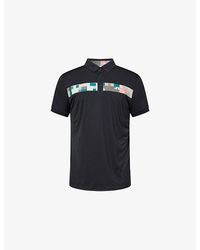 J.Lindeberg - Bridger Tour Woven Polo Shirt - Lyst