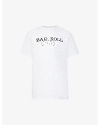 BADDEST SKATE SHOP - Rolling Dice Graphic-Print Cotton-Jersey T-Shirt - Lyst
