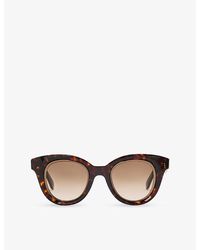 Loewe - Butterfly Mini Anagram Acetate Sunglasses - Lyst