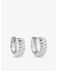 Astley Clarke - Aurora Ridge 925 Huggie Earrings - Lyst