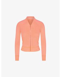 Skims - Light French Terry Relaxed-fit Cotton-blend Jacket X - Lyst