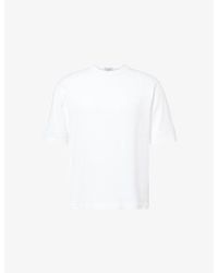 John Smedley - Tindall Cotton-Jersey T-Shirt - Lyst