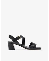 Whistles - Strappy Leather Heeled Sandals - Lyst