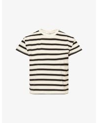 Rag & Bone - Kelly Stripe Boxy Cotton T-Shirt - Lyst