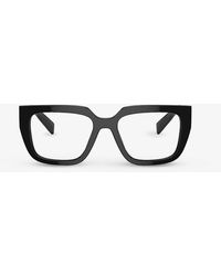 Prada - Pr A03v Square-frame Acetate Optical Glasses - Lyst