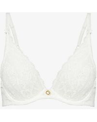 Aubade - Rosessence Underwired Stretch-lace Bra - Lyst