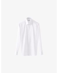 Eton - Long-Sleeved Slim-Fit Cotton Shirt - Lyst