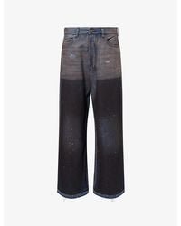 Amiri - Faded Carpenter Straight-Leg Denim Jeans - Lyst