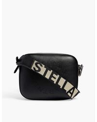 Stella McCartney - Logo Mini Faux-leather Cross-body Camera Bag - Lyst