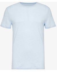 Derek Rose - Jordan Short-sleeved Linen T-shirt X - Lyst