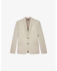 The Kooples - Single-Breasted Notch-Lapel Wool Blazer - Lyst