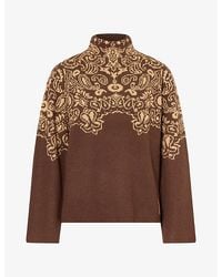 Goldbergh - Anshin Jacquard Wool-Blend Jumper - Lyst
