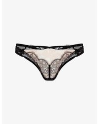 Agent Provocateur - Vitoria Lace Brazilian Briefs - Lyst