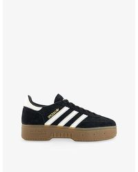 adidas - Handball Spezial Bold Suede Trainers - Lyst