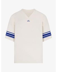 NikeSKIMS - Stretch Knit Oversized V-Neck Top - Lyst