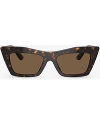 Dolce & Gabbana - Dg4435 Cat-eye Frame Acetate Sunglasses - Lyst