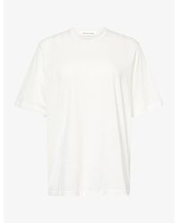 Frankie Shop - Harper Cotton-Jersey T-Shirt - Lyst