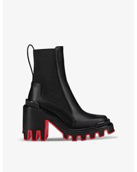 Christian Louboutin Panaroot Dune 40 Coated Cotton-canvas