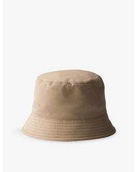 Prada - Drill Logo-Embroidery Cotton Bucket Hat Xxxxl - Lyst