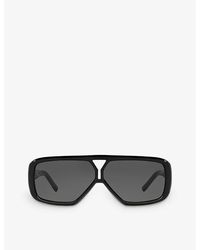 Saint Laurent - Ys000434 Sl 569 Y Pilot-frame Acetate Sunglasses - Lyst