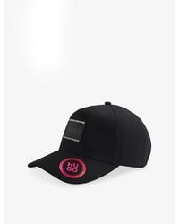 HUGO - Brand-Patch Cotton Baseball Cap - Lyst