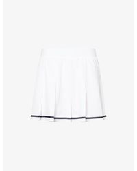 Varley - Clarendon High-Rise Stretch-Woven Skort - Lyst