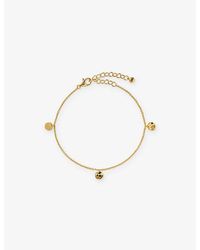 Monica Vinader - Mv Siren Muse Station Sterling- Chain Bracelet - Lyst