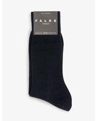 FALKE - Tiago Logo-print Cotton-blend Socks - Lyst