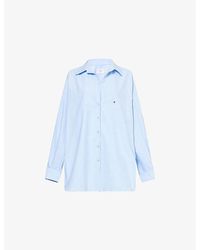 Dissh - Rhea Patch-Pocket Cotton-Poplin Shirt - Lyst