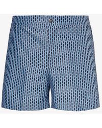 CHE - Vy Cosmo Graphic-print Recycled-polyester Swim Shorts Xx - Lyst