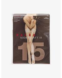 FALKE - Seidenglatt 15 Den Stretch-Knit Stockings - Lyst