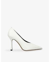 Jude - Kiss Heeled Leather Pumps - Lyst