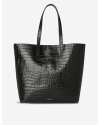 whistles leather tote bag