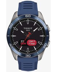 Tissot - T153.420.47.051.01 T-touch Connect Sport Quartz Titanium And Silicone Watch - Lyst