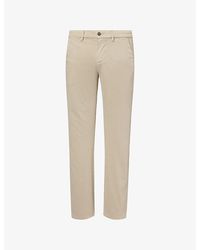 7 For All Mankind - Slimmy Tapered Luxe Performance Plus Stretch-Woven Chinos - Lyst