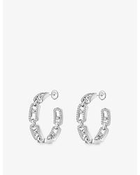 Messika - Move Link 18Ct And 0.86Ct Diamond Earrings - Lyst