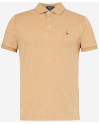Polo Ralph Lauren - Brand-embroidered Slim-fit Cotton-jersey Polo Shirt Xx - Lyst