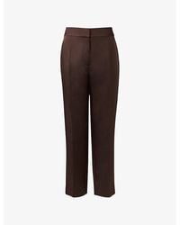 Phase Eight - Ivy Tapered-Leg Satin Trousers - Lyst