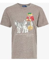 Polo Ralph Lauren - Polo Bear Graphic-print Jersey T-shirt - Lyst