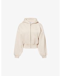 WE Are Tala - Cocoon Zip-Through Cotton-Blend Hoody - Lyst