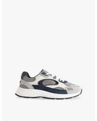Arne - Circuit Suede, Leather And Mesh Trainers - Lyst