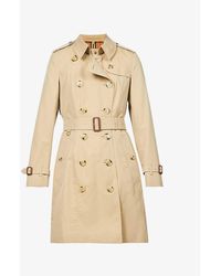 Burberry - The Chelsea Heritage Double-breasted Cotton-twill Trench Coat - Lyst